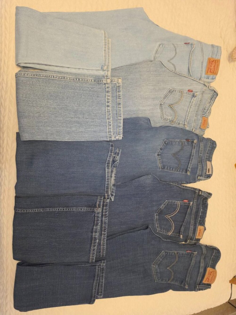 Lot of 5 Womens Jeans Size 9